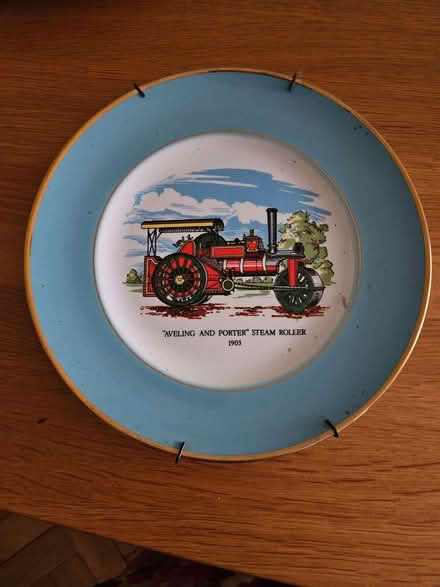 Photo of free Plate with train (St Stephens AL3) #1