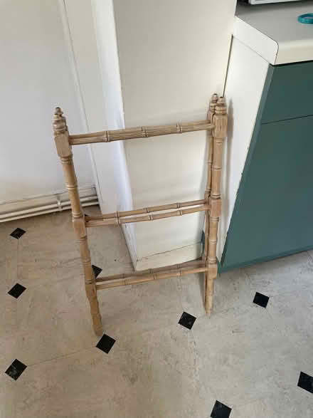Photo of free Wooden antique style clothes stand (Upper Holloway N19) #1