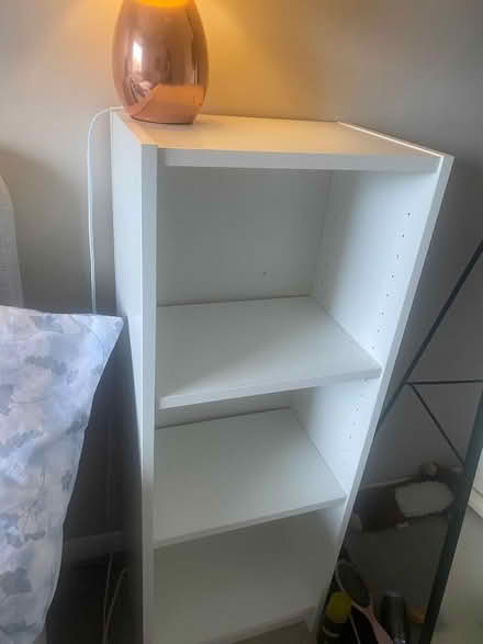 Photo of free White small shelf / bookcase (Caterham on the Hill CR3) #1