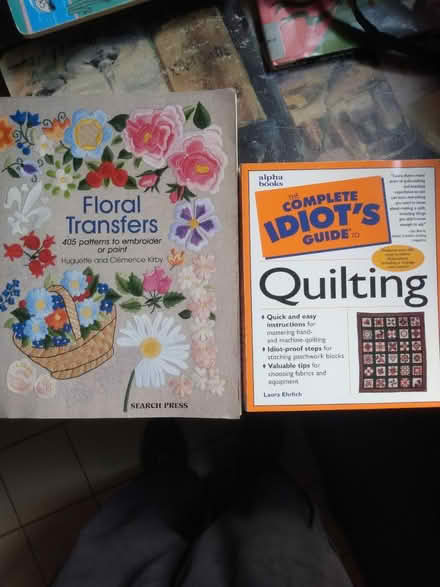 Photo of free Quilting Book & Floral Transfers (Near Baseline Rd. & Clyde Ave.) #1