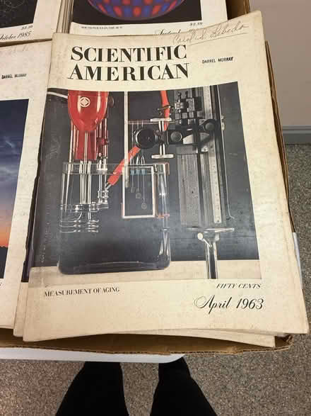 Photo of free Vintage Scientific American Mags (Hinsdale, IL) #2