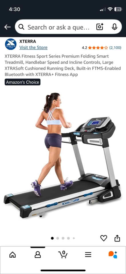 Photo of free Xterra Treadmill (Cottage Grove) #1