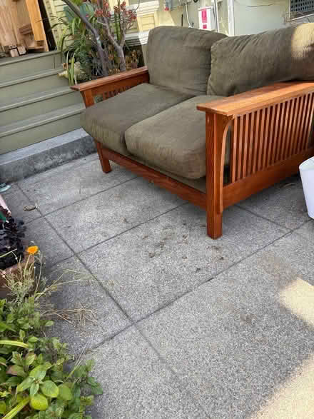 Photo of free Craftsman love seat (2200 block of Roosevelt berk) #1
