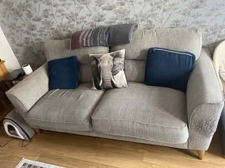 Photo of free 2 x 3 seater sofas (Woking GU21 3) #1