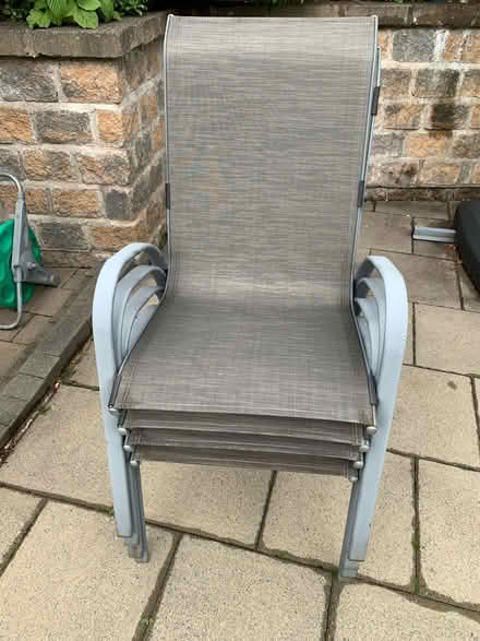 Photo of free 4 garden chairs (BT14) #1