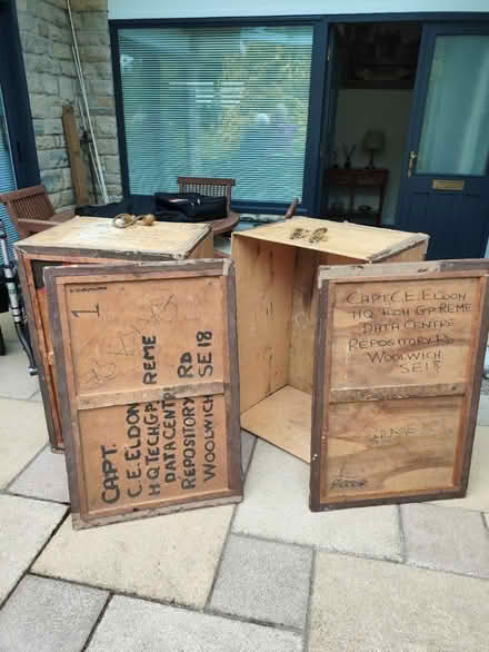 Photo of free Tea crates (Green Lawn Way) #1