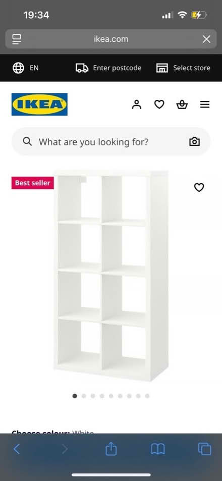 Photo of free Ikea book case (Tyburn B24) #1