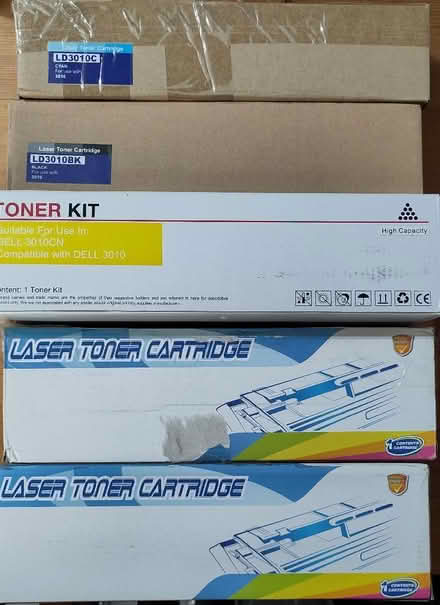 Photo of free 5 Toner cartridges for Dell 3010N printer (Eaton NR4) #1