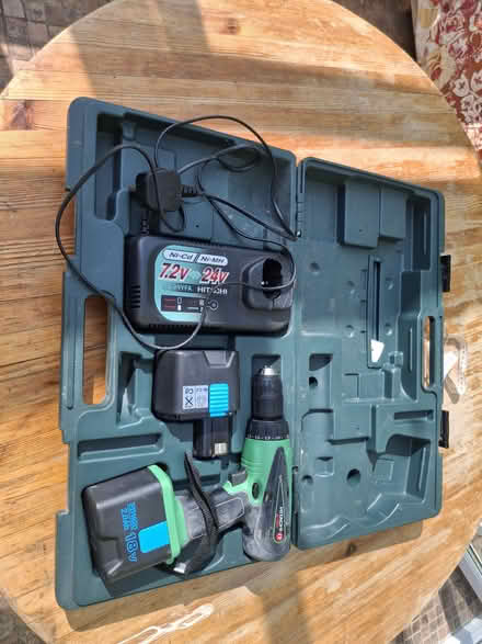 Photo of free Hitachi cordless drill set (Endmoor) #1