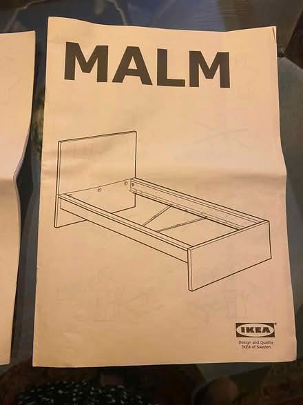 Photo of free Twin/Single Bedframe + Mattress (Downtown) #2