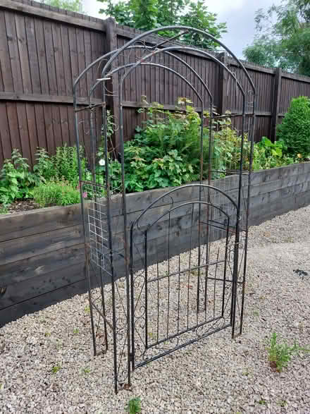 Photo of free Ornate gateway (Carnforth LA5) #2