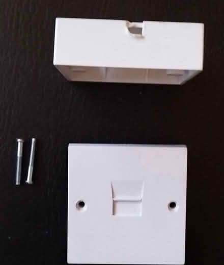 Photo of free British Telephone Socket Faceplate & Installation Box (Charlton SE7) #1