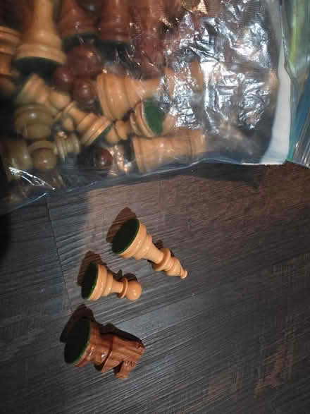 Photo of free Wooden chess pieces (Haymarket Va) #1