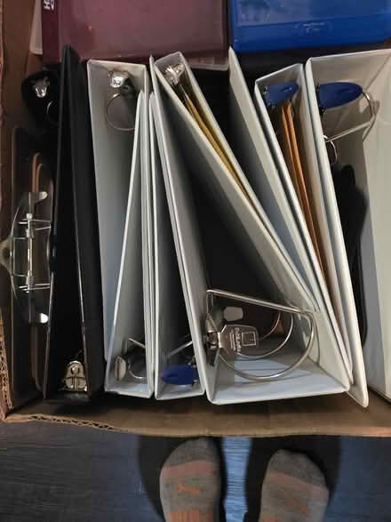 Photo of free Binders and clipboard (Haymarket Va) #1