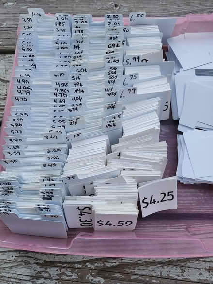 Photo of free Laminated Price Cards (Ambler) #2