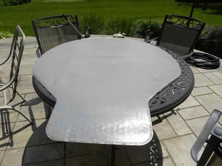 Photo of free Chair floor mats (Troy) #2