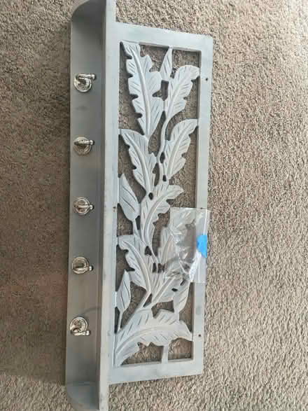 Photo of free silver wall shelf (20165) #1