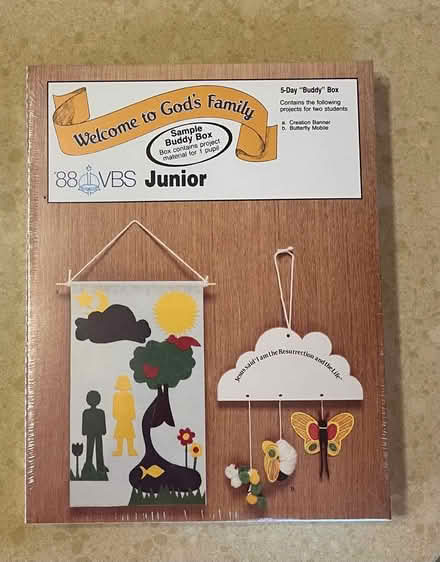 Photo of free Bible school craft kit for kids (Southampton) #1