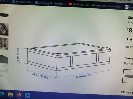 Photo of free Ikea Skubb Storage case (South Bermondsey SE16) #2