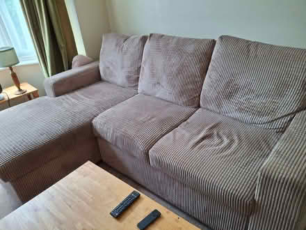 Photo of free L Sofa With Pullout Sofa Bed (CT3) #1