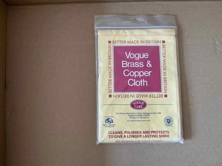 Photo of free Brass and Copper cleaning cloth (Walkley S6) #1