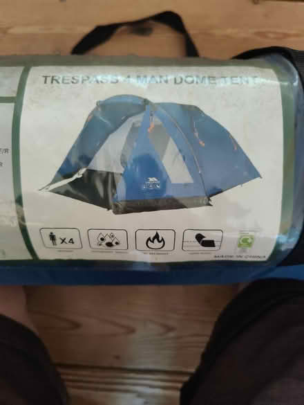 Photo of free Trespass 4 man dome tent (Crowborough TN6) #2
