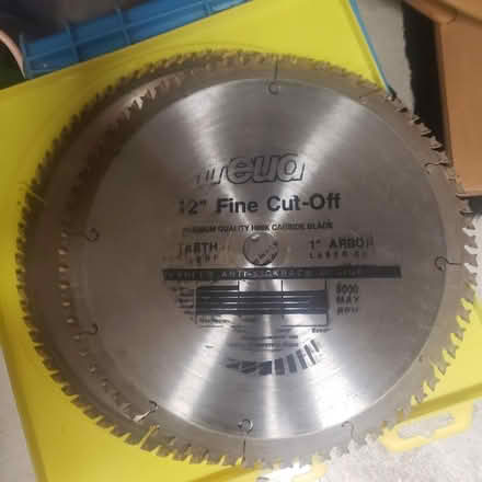 Photo of free Mitre saw blades (West Oakville) #2