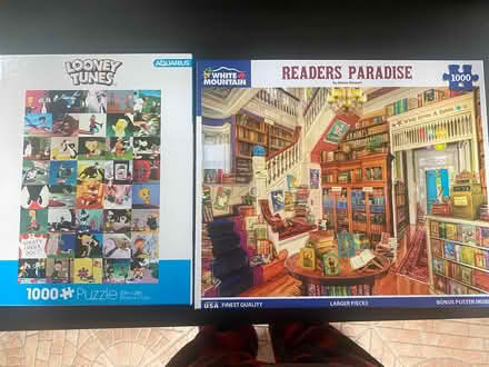 Photo of free 1000 pc puzzles + 1 500 pc (woodhaven) #2