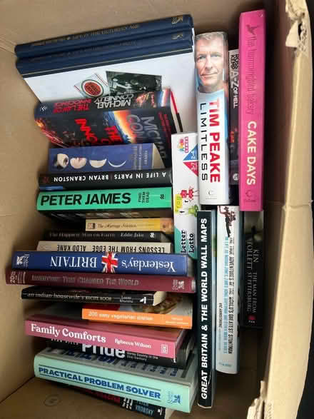 Photo of free Box of books (Variety) (Borrowash DE21) #1