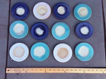 Photo of free 12 ceramic coasters (Downtown Sunnyvale) #1