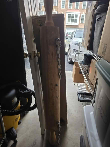 Photo of free Pot rack...heavy wooden pin (Haymarket Va) #1