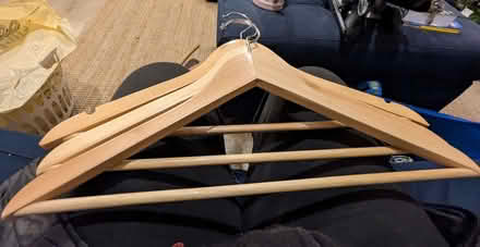 Photo of free Wooden hangers (Clieves Hills L39) #1