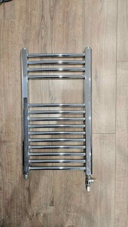 Photo of free Chrome towel rail (Wigmore, Gillingham) #1