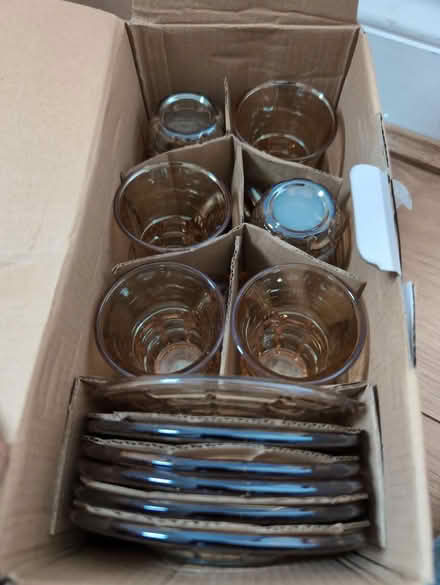 Photo of free Brand New 12 Pc Cup and Saucer set (Sl3 8NY) #1