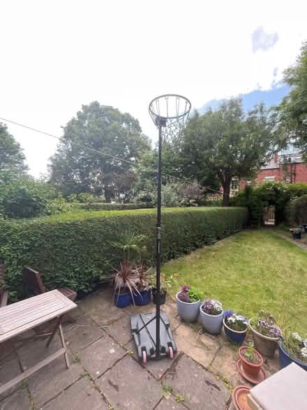 Photo of free Free standing northern stone Basketball/netball hoop (Headingley LS6) #1