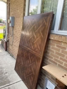 Photo of free Large dining table & chairs (Lackawanna, off of Abbott road) #4