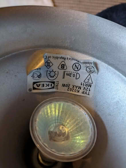Photo of free Black desk lamp (Belmont TN35) #3