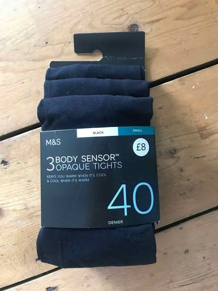 Photo of free Black thick tights size 8-12 (E11 Leytonstone) #1
