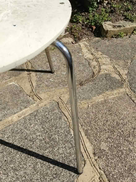 Photo of free White plastic chair (Winchmore Hill N21) #4