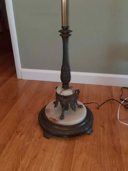 Photo of free Antique Torchiere Floor Lamp (south San Carlos) #2
