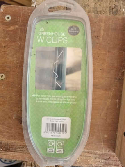 Photo of free Greenhouse Glass Clips (Halstead TN14) #2