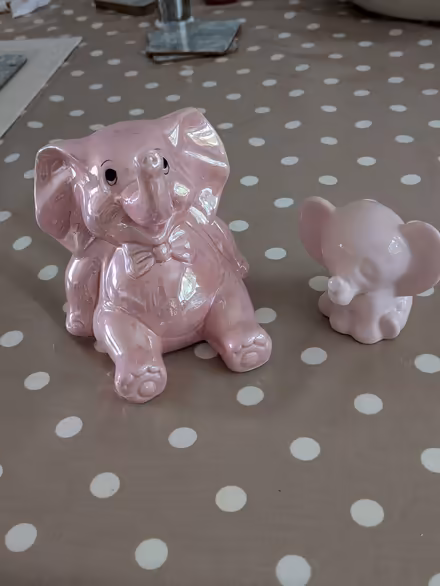 Photo of free Glazed elephant ornament (Saxmundham IP17) #1