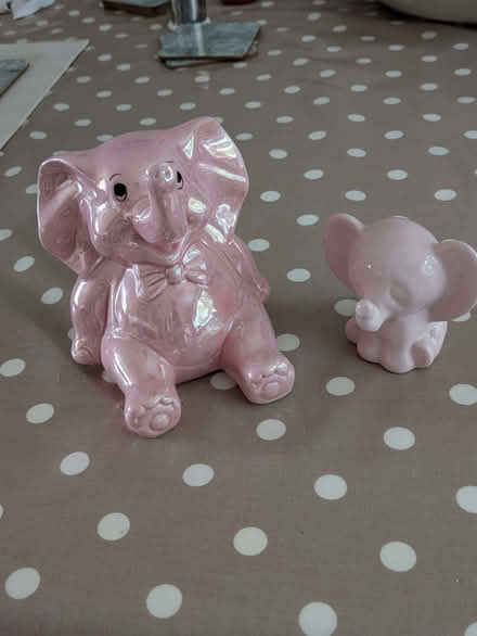 Photo of free Glazed elephant ornament (Saxmundham IP17) #1