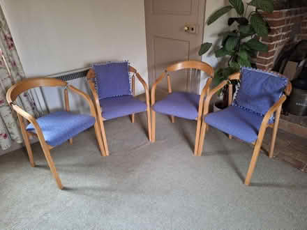 Photo of free Dining chairs (Preston St Mary, Sudbury) #2