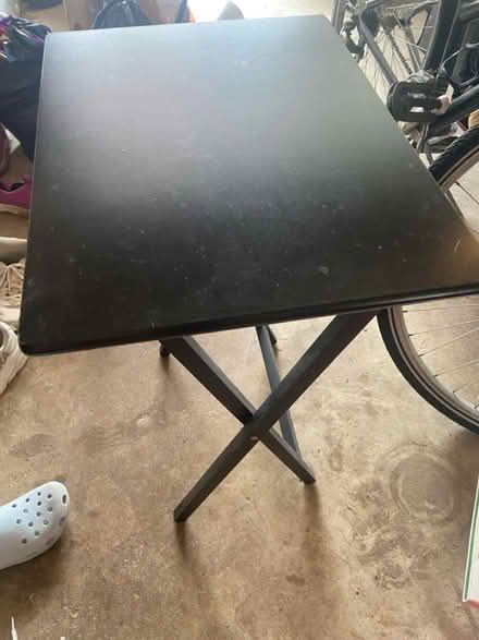 Photo of free small wooden foldable table (20165) #1