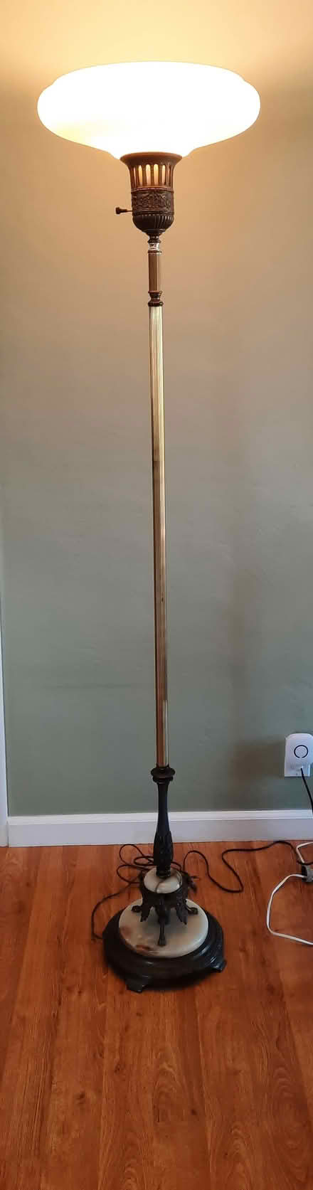 Photo of free Antique Torchiere Floor Lamp (south San Carlos) #1