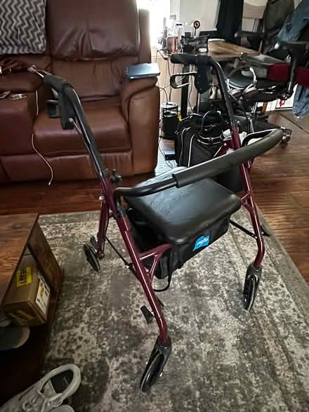 Photo of free walker with storage seat (West Hemet) #2