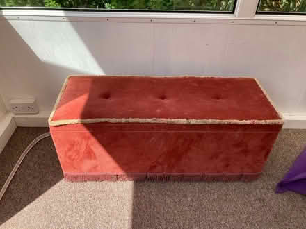 Photo of free Upholstered blanket box (Wantage OX12) #1