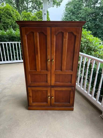 Photo of free Wood TV Cabinet (Exeter) #1