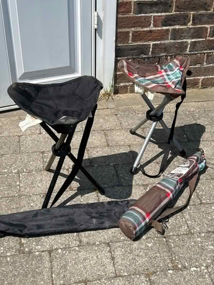 Photo of free Two folding stools (Saltdean BN2) #1